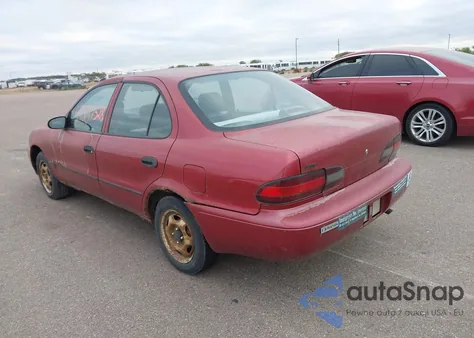 1995 Geo Prizm Lsi from USA, damaged, VIN 1Y1SK5265SZ031319